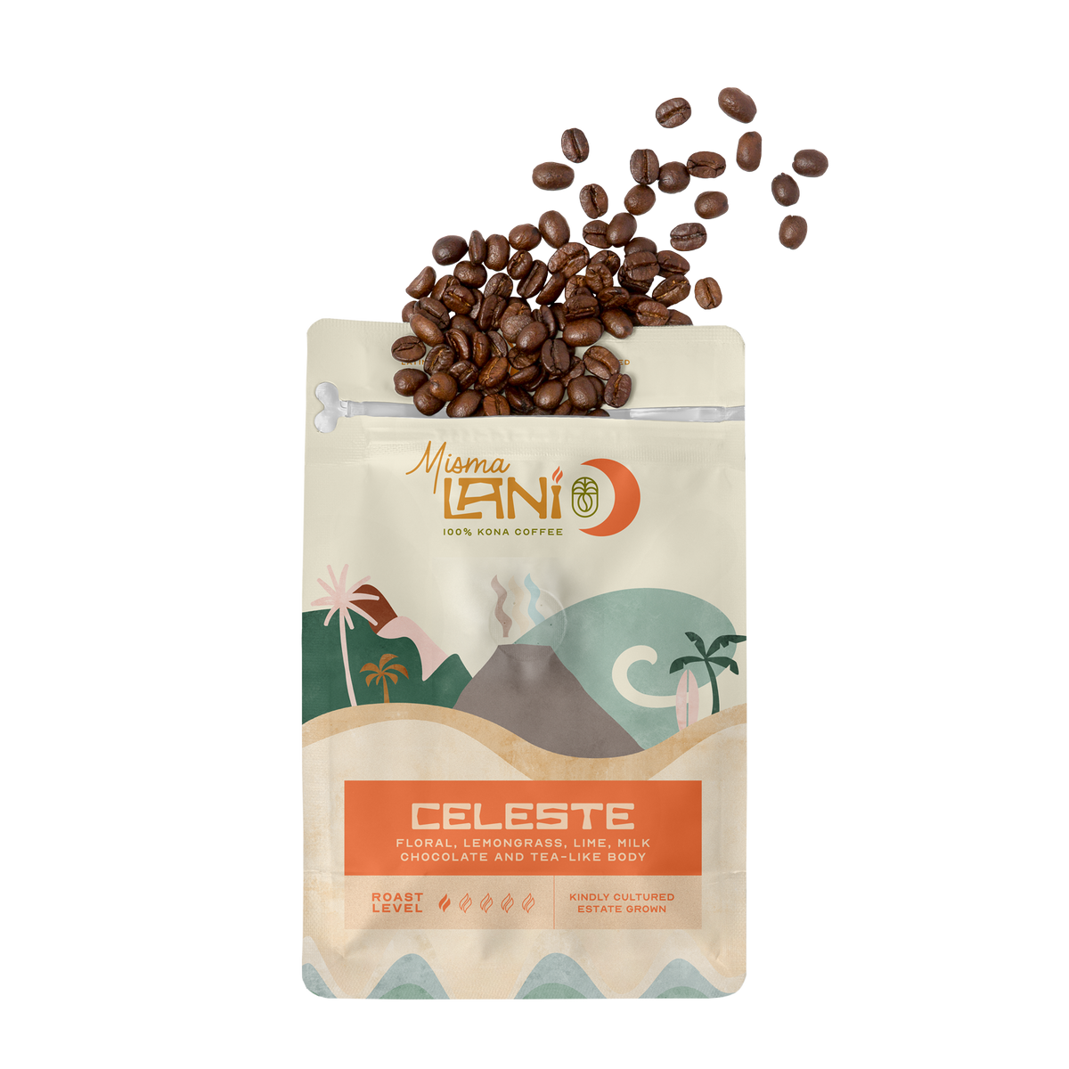 4 oz bag of Celeste Roast Coffee