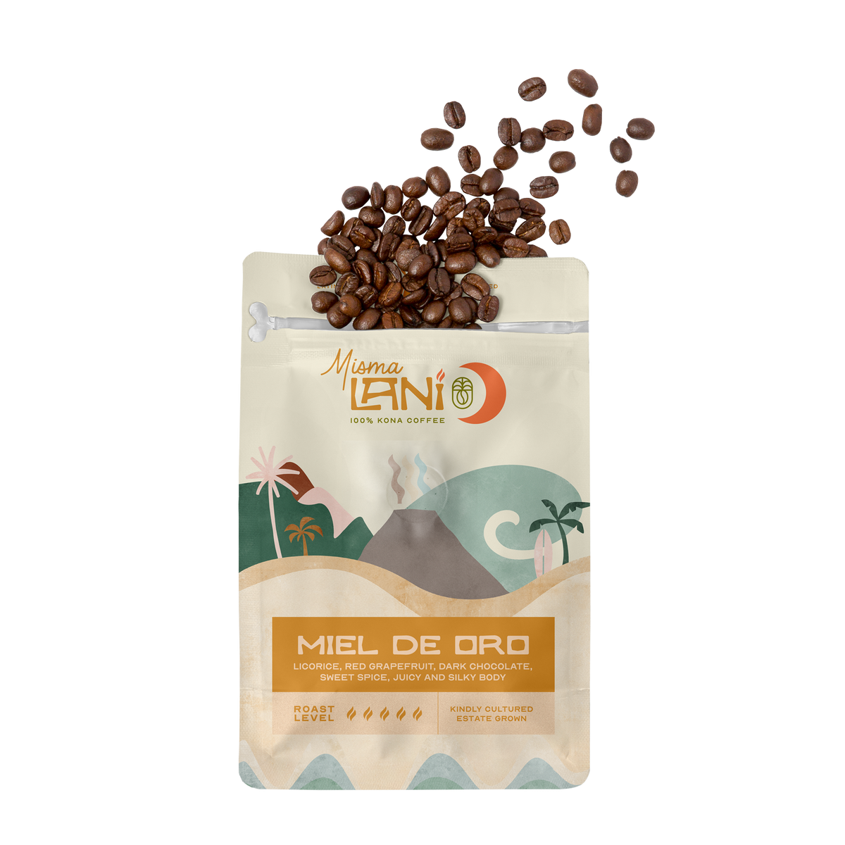 4 oz bag of Miel De Oro Roast Coffee