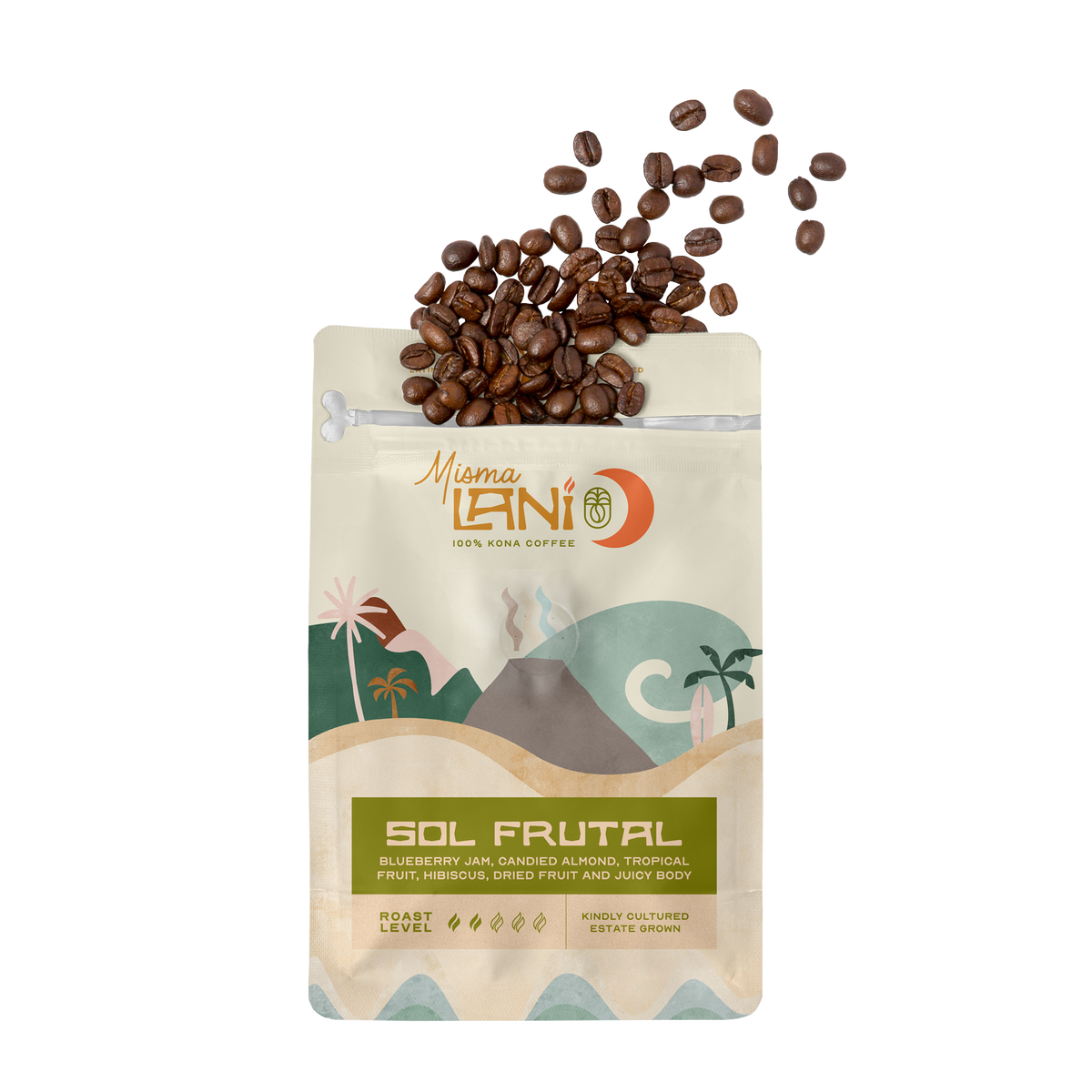 4 oz bag of Sol Frutal Roast Coffee