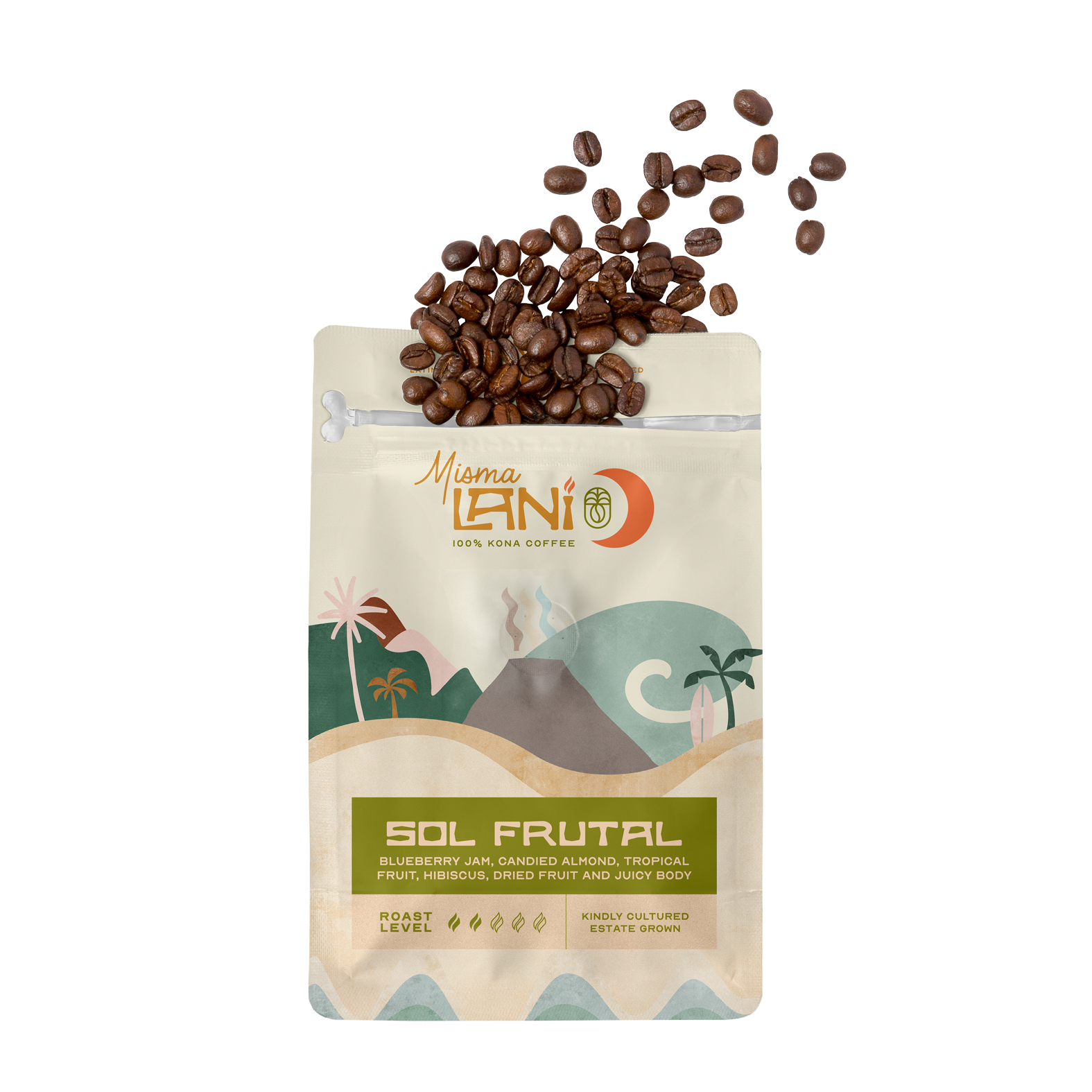 Sol Frutal | Light/Medium Roast Coffee – Fruity and Juicy Kona Blend